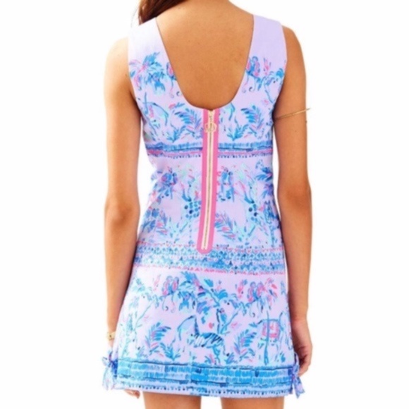 Lilly Pulitzer Moka Shift Dress Fruity Monkey - Picture 2 of 8
